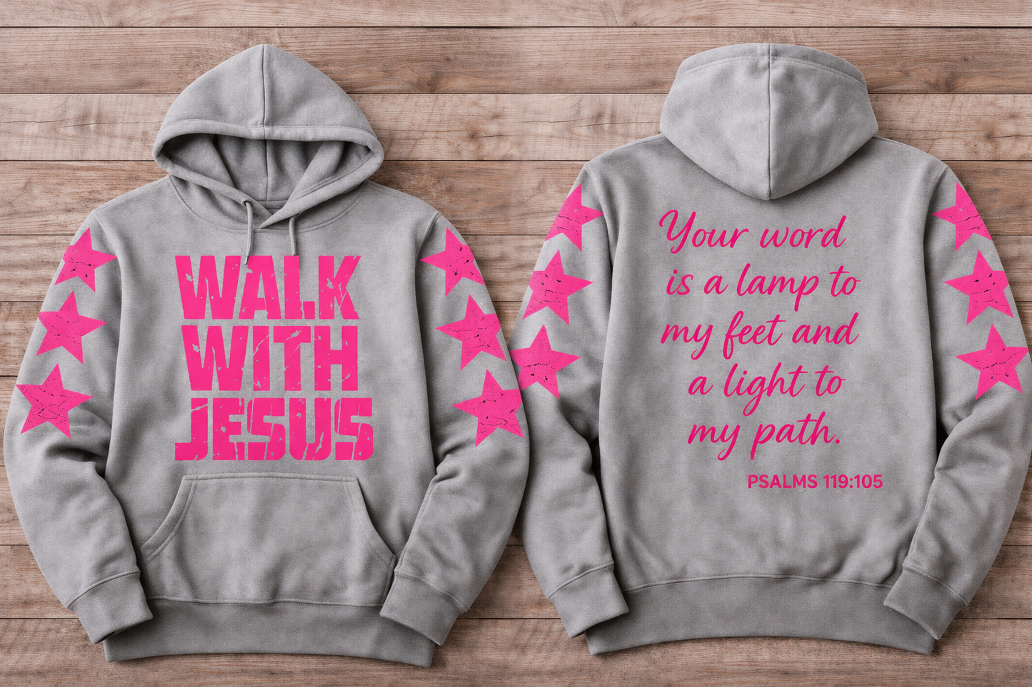 Walk With Jesus - Hoodie