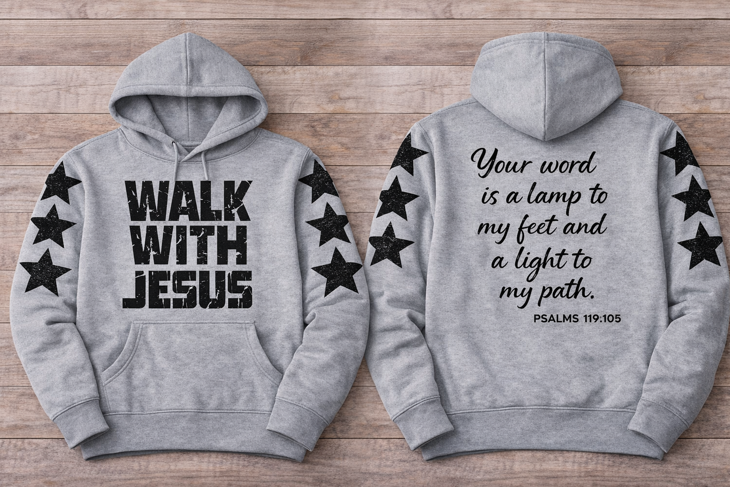 Walk With Jesus - Hoodie