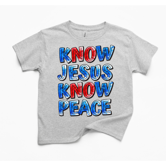 Know Peace Know Jesus