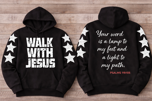 Walk With Jesus - Hoodie